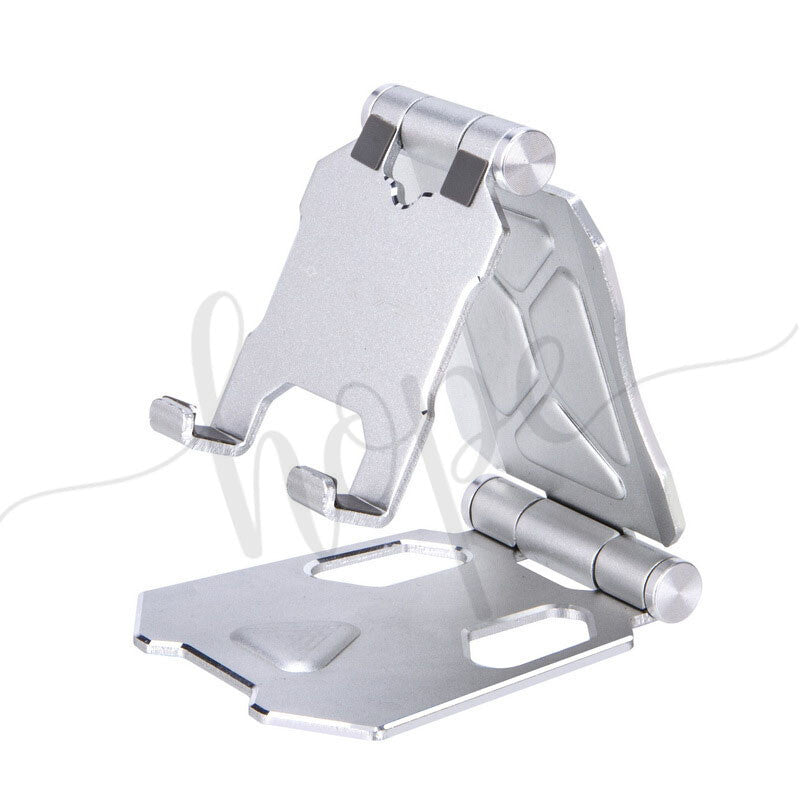 Universal Aluminium Phone Tablet Stand Holder Desk Desktop Foldable Adjustable