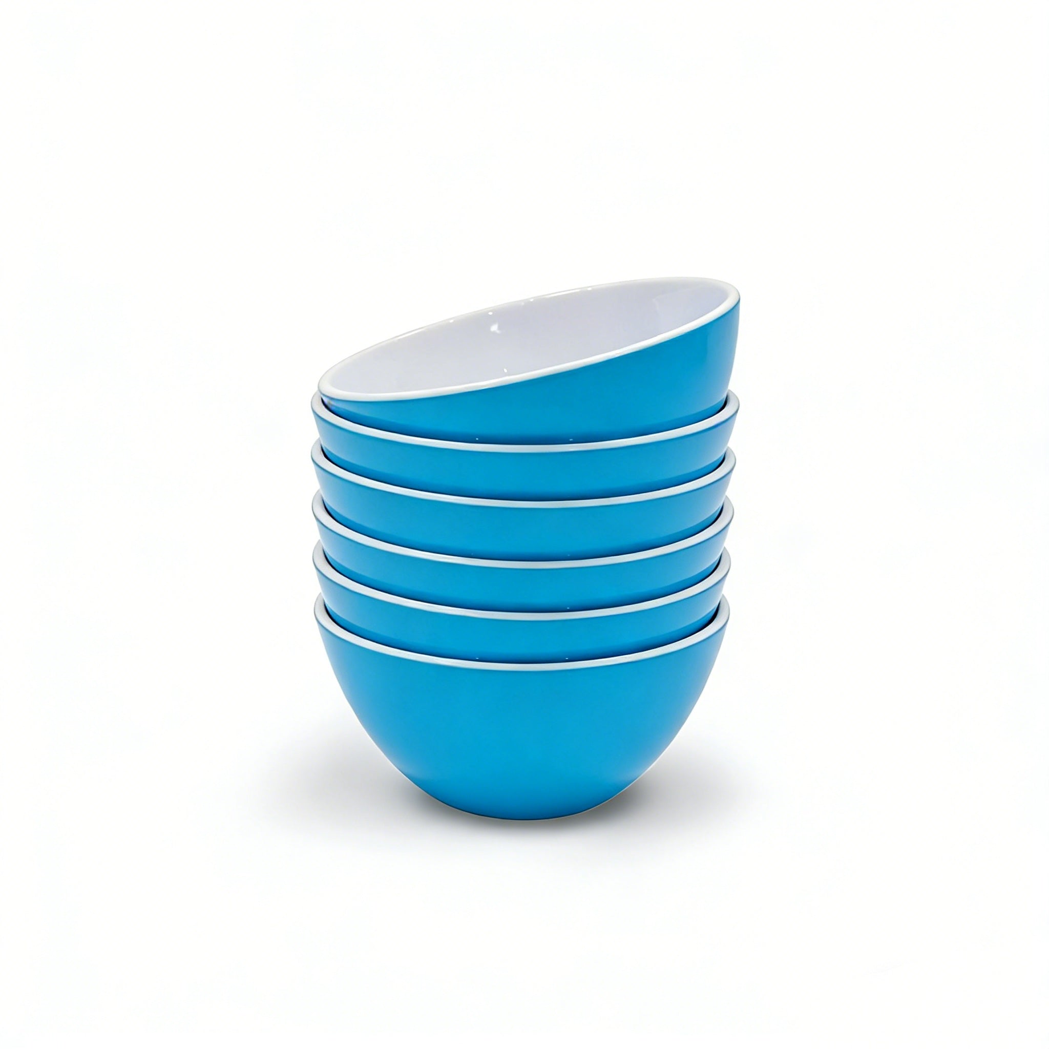 14.5CM Melamine Bowls Set, Melamine Cereal/Soup/Salad Bowls, Set of 6
