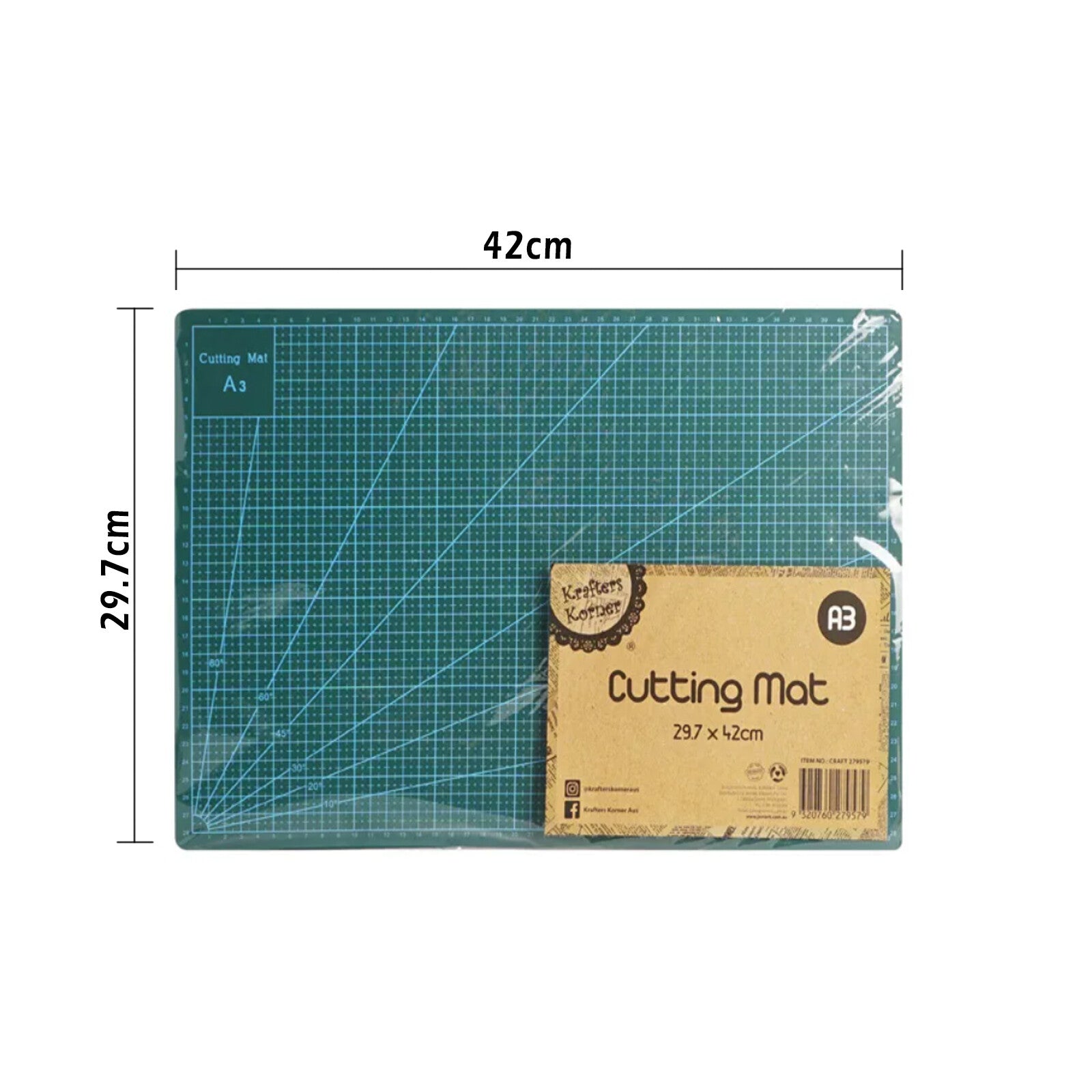 Cutting Mat Self Healing Doubleside Art Craft DIY Hobby Cutting Board PVC A3A4A5