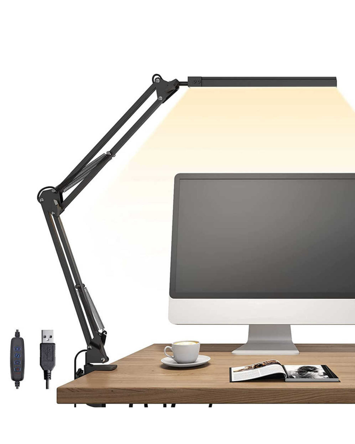 LED Desk Table Lamp Dimmable Light