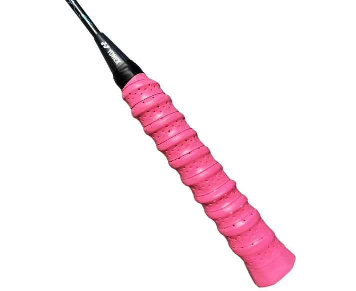 2PCS Anti-Slip Badminton Grips Tennis Squash Racquet Over Grip Tape Sweatband