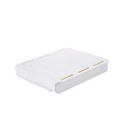 Invisible Drawer Stationary Storage Box with Lid Pull Out Under Desk Mini Drawer